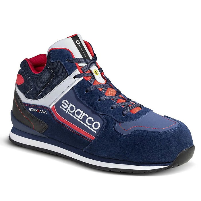 Sparco Gymkhana-H S3 ESD Talla 43 Azul Marino/Rojo