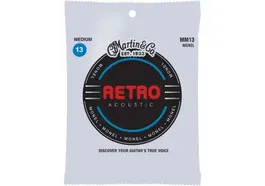 MARTIN MA1356 Juego Acústica Retro Monel Medium 13-56