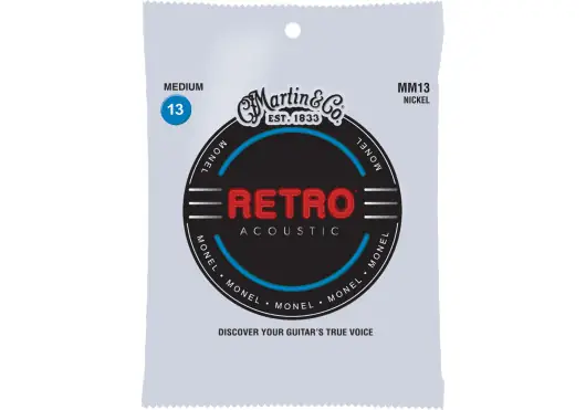 MARTIN MA1356 Juego Acústica Retro Monel Medium 13-56 MARTIN MA1356 Juego Acústica Retro Monel Medium 13-56