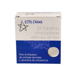 ESTEL-FARMA Tabs Limpiadoras 32 Efervescentes