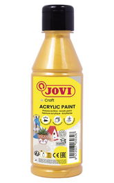 Pintura Latex Jovi Decor 250 Ml (Botella) Oro