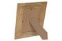 DKD Home Decor Marco de Fotos 15x20 de Mango y Cristal Lacado Blanco