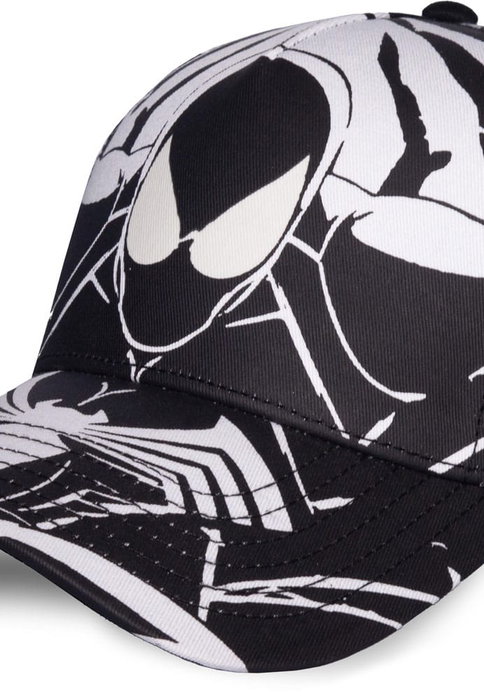 Spider-Man Gorra Béisbol Black & White All-over-Print