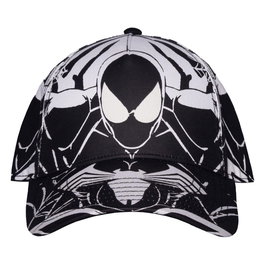 Spider-Man Gorra Béisbol Black & White All-over-Print