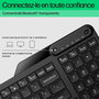 HP 460 - Teclado Bluetooth Multi-Dispositivos, Diseño Portátil y Funcional para Trabajo y Movilidad