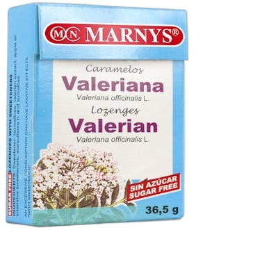 MARNYS Caramelos de Valeriana sin Azúcar 36,5 g