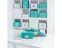 Leitz Click&Store CD Box Caja de Almacenamiento Turquesa 143x147x352 mm