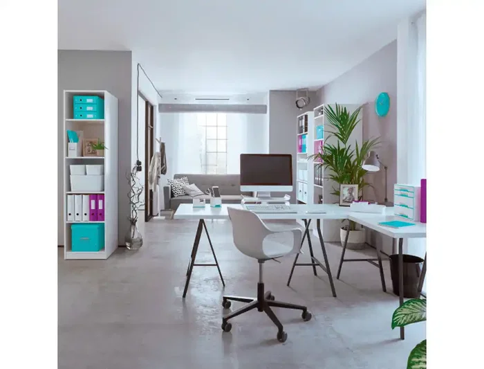 Leitz Click&Store CD Box Caja de Almacenamiento Turquesa 143x147x352 mm