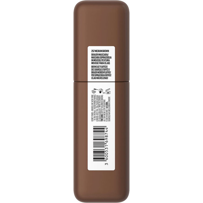 Maybelline SUPERFLUFF Máscara para Cejas #257 Medium Brown 5 ml