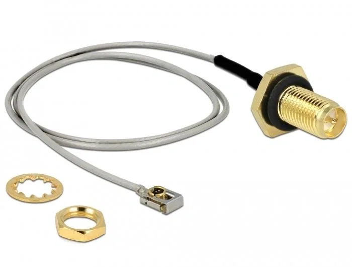 DeLOCK 90292 Cable de antena RP-SMA a MHF I LK 0,3 m