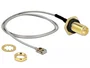 DeLOCK 90292 Cable de antena RP-SMA a MHF I LK 0,3 m
