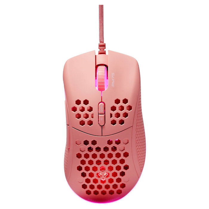Deltaco Gaming GAM-108-P Ratón Gaming USB RGB 6400 DPI 7 Botones Cable 1.8m Retroiluminación LED RGB Color Rosa para Juegos y PC Deltaco Gaming GAM-108-P Ratón Gaming USB RGB 6400 DPI 7 Botones Cable 1.8m Retroiluminación LED RGB Color Rosa para Juegos y PC