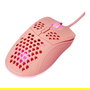 Deltaco Gaming GAM-108-P Ratón Gaming USB RGB 6400 DPI 7 Botones Cable 1.8m Retroiluminación LED RGB Color Rosa para Juegos y PC