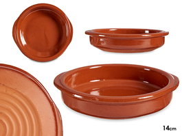 La Dehesa Cazuela Redonda Diam 14 Cm Barro Refractario Miel (Set de 36)