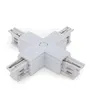 Conector + Carril Trifásico Blanco