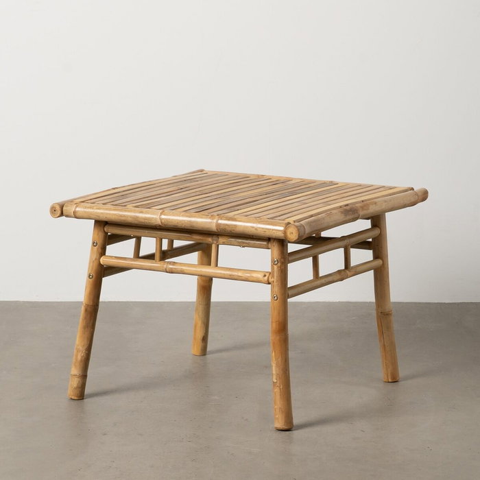 Ixia Mesa de Centro Bambú Natural 65 x 65 x 46 cm Ixia Mesa de Centro Bambú Natural 65 x 65 x 46 cm