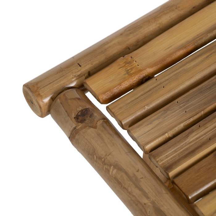 Mesa Centro Natural Bambú 65 X 65 X 46 cm