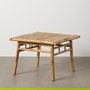Mesa Centro Natural Bambú 65 X 65 X 46 cm