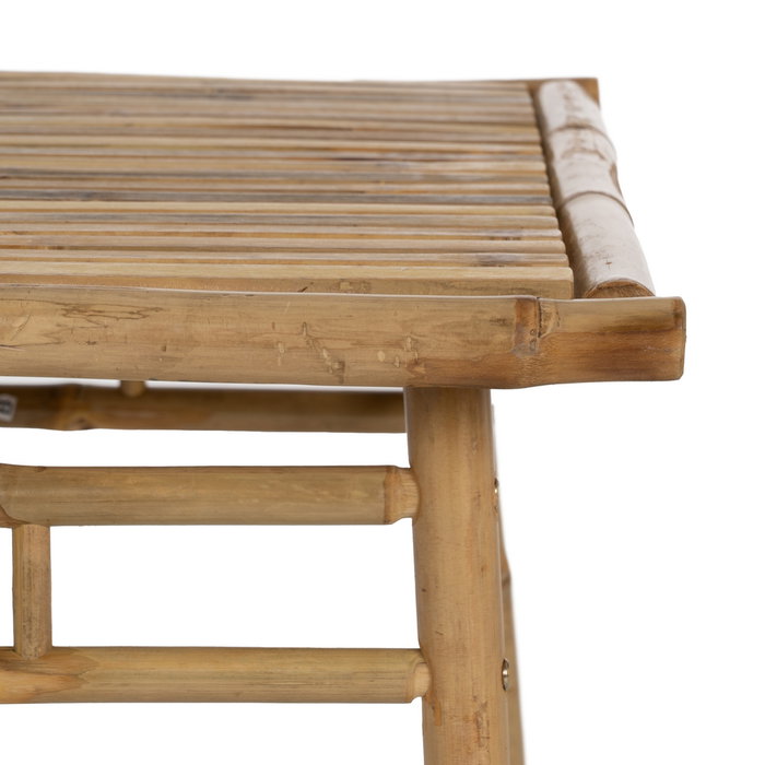 Mesa Centro Natural Bambú 65 X 65 X 46 cm
