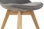 DKD Home Decor Silla Scandi Azul 56 x 83 x 48 cm