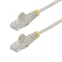 StarTech.com N6PAT150CMGRS Cable de Red CAT6 Delgado Snagless RJ45 LSZH 1.5 Metros Gris U/UTP 28 AWG para Gigabit Ethernet