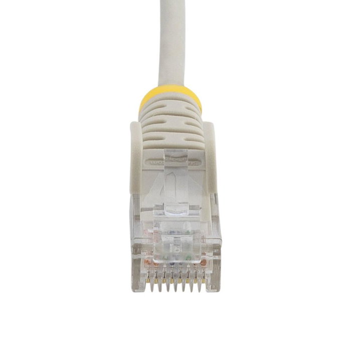 StarTech.com Cable de red Cat6 Delgado 1,5 m Gris con Conectores RJ45 sin Enganches