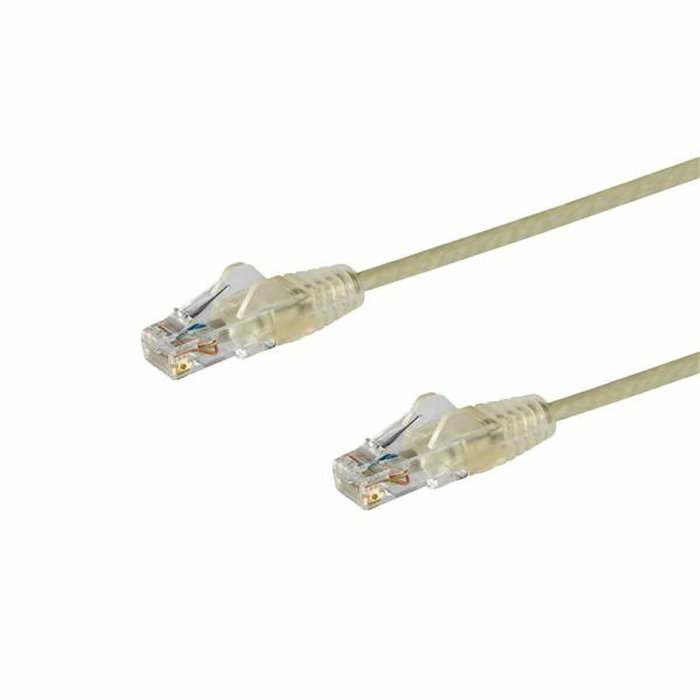 StarTech.com Cable de red Cat6 Delgado 1,5 m Gris con Conectores RJ45 sin Enganches