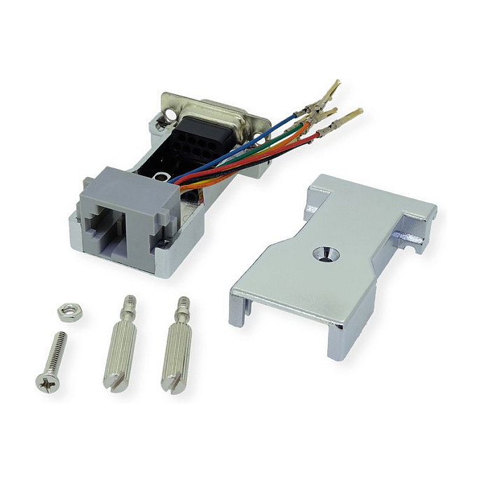 ROLINE Adaptador de Interfaz de Serie a RJ-45 Hembra Secomp 12.03.7529 Gris ROLINE Adaptador de Interfaz de Serie a RJ-45 Hembra Secomp 12.03.7529 Gris