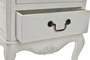 DKD Home Decor Vitrina de Madera y Cristal Versalles3 Blanco y Natural