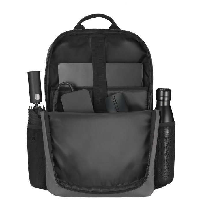 ASUS AP1602 Nereus Mochila para Portátil 16 Pulgadas, Impermeable, Poliéster Gris, 1 Compartimento, Ref. AP1602