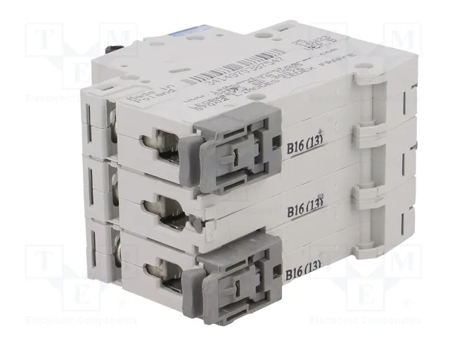 Legrand TX3 Disyuntor en miniatura Tipo B 16A 3-polig 6kA 400VAC 3TE