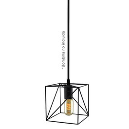 GSC Evolution Lámpara colgante Hub E27 1M Negro