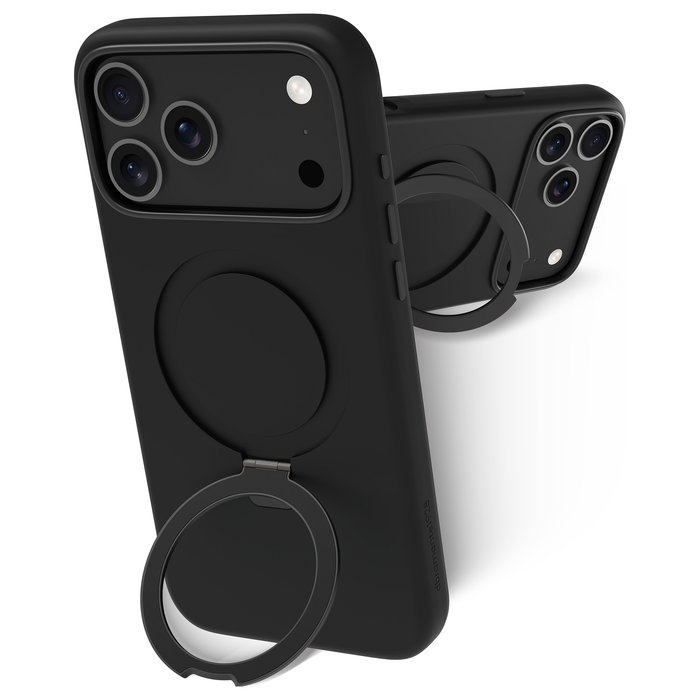 dbramante1928 Roskilde MS Kick ICON Funda para iPhone 17 Pro Max Negro con MagSafe, Soporte y Proteccion contra Caidas de 1.2 m dbramante1928 Roskilde MS Kick ICON Funda para iPhone 17 Pro Max Negro con MagSafe, Soporte y Proteccion contra Caidas de 1.2 m