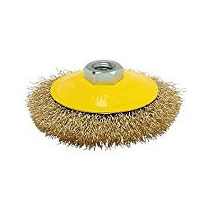 Mota Herramientas Cepillo cónico de alambre ondulado ø100 mm