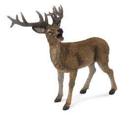 Collecta Ciervo Rojo L 88469 Réplica de Animal Salvaje Pintada a Mano de Alta Calidad
