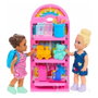 Barbie Muñeca Escuela Infantil con 2 Muñecas y 15 Accesorios para Juego de Roles