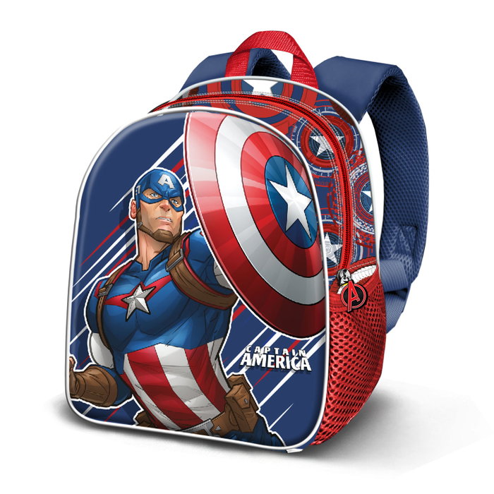 Karactermania Mochila Capitán América 3D Elite Azul Karactermania Mochila Capitán América 3D Elite Azul