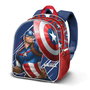 Karactermania Mochila Capitán América 3D Elite Azul
