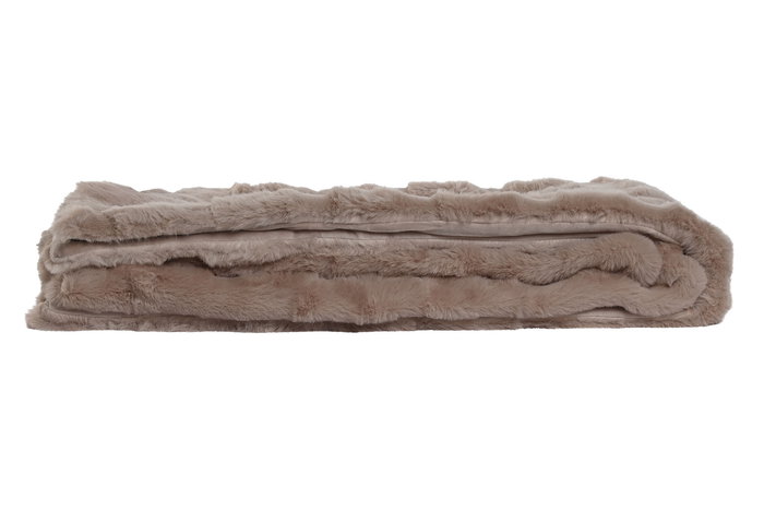 DKD Home Decor Manta Rosa Palo 170 x 1 x 130 cm (2 Unidades)