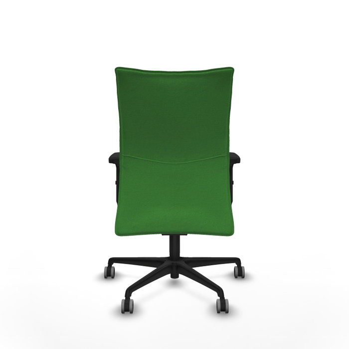 PIQUERAS Y CRESPO Silla Albacete Confidente Verde con Mecanismo Sincro y Brazos 2D PIQUERAS Y CRESPO Silla Albacete Confidente Verde con Mecanismo Sincro y Brazos 2D