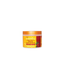 Cantu Aceite de Ricino Negro Jamaicano para Bordes 113g | Controla el Encrespamiento y Fija el Cabello Grueso