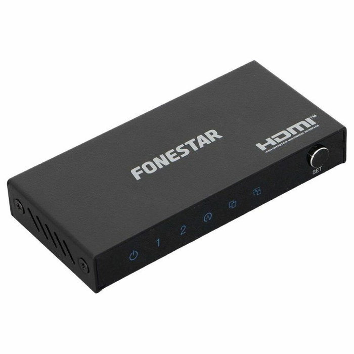 Fonestar FO-22S2ED Distribuidor Amplificador HDMI 2.0 1x2 4K@60Hz Fonestar FO-22S2ED Distribuidor Amplificador HDMI 2.0 1x2 4K@60Hz