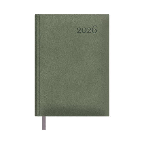 Agenda Anual (2026) Dohe Lausana Cosida Tapa Extra Polipiel 140X200 D/P Verde