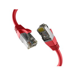 EFB Elektronik Patchkabel RJ45 Cat8.1 S/FTP 7,5m Rojo