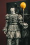 McFarlane Toys Movie Maniacs Figura Pennywise (Black & White)