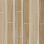 Ixia Portavelas Beige Bambú / MDF 10,50 x 10,50 x 10,50 cm