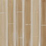 Portavelas Beige Bambú / "Mdf" 10,50 X 10,50 X 10,50 cm (Set de 2)