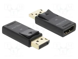 DeLOCK Adaptador Activo DisplayPort 1.4 a HDMI 8K con HDR 61084