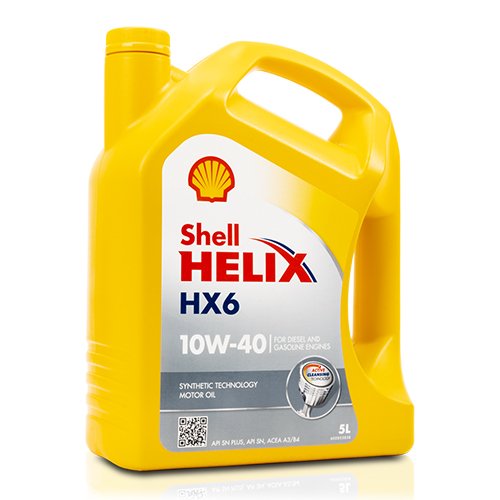 Shell Helix HX6 Aceite de Motor 10W-40 5 Litros