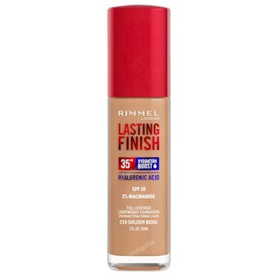 Rimmel London LASTING FINISH Hydration Boost SPF20 #210-Golden Beige